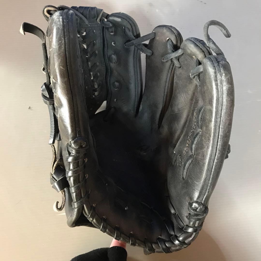 Mizuno Pro ミズノプロ 内野手用 グローブ ビッグM ブラック 黒