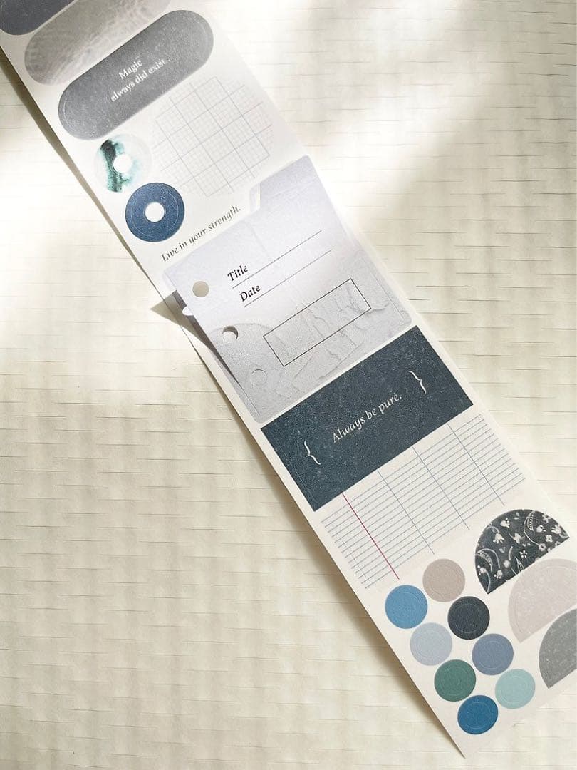 pion《Sticky note》海外マスキングテープ　マステ 【1502】