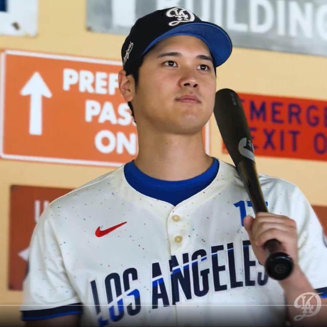 ロサンゼルスドジャース　シティ コネクトMLB リミテッドユニフォーム