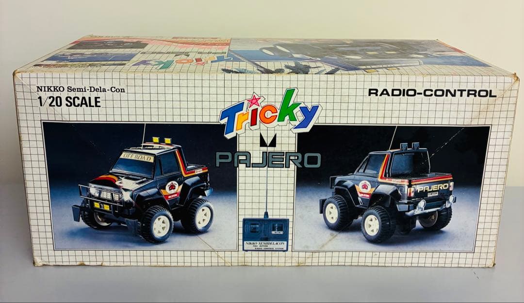 ニッコー　トリッキーパジェロ　ラジコン、ウィリー、片車走行。