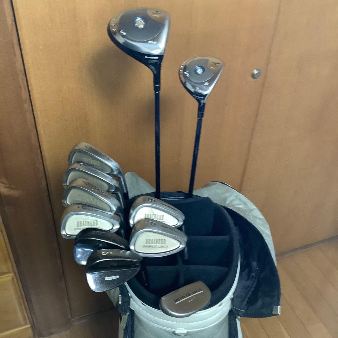 メンズ　ゴルフクラブセット　ツアーステージ他11本セット　キャディバッグ付