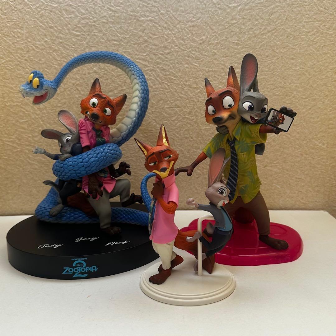 ズートピア happyくじ ポスターフィギュア A賞