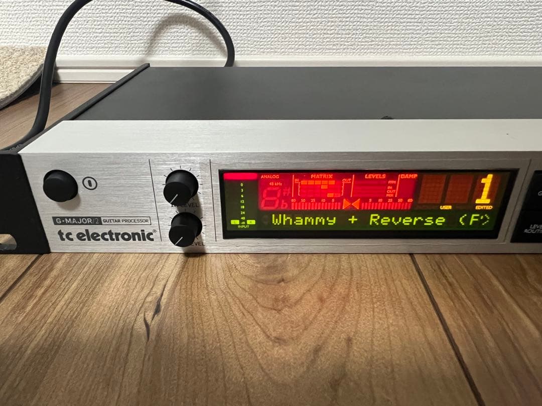 美品　tc electronic G-Major 2 ラックマルチエフェクター