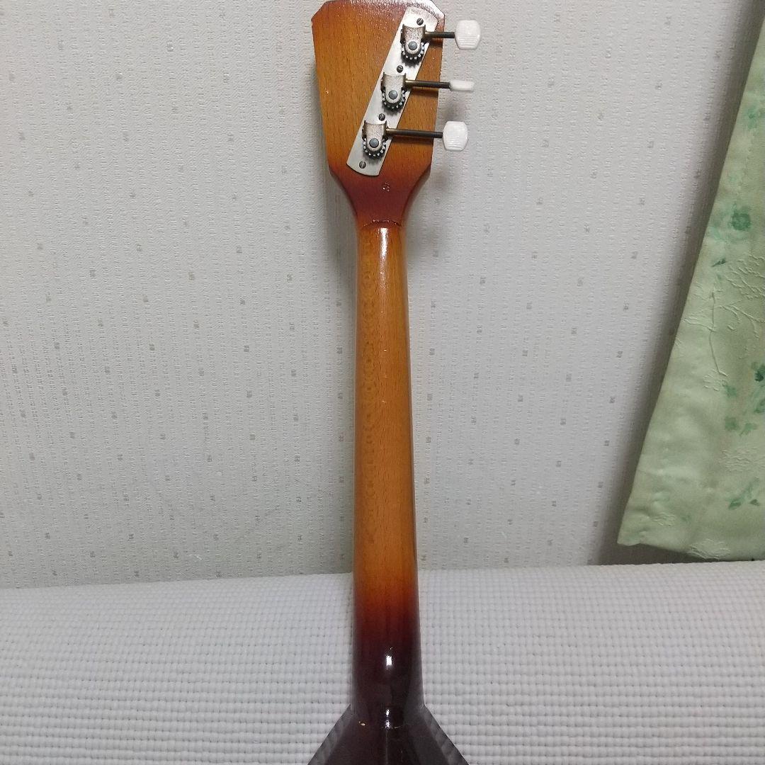 音がよく響く♪ロシア民族楽器『バラライカ』美しい木目と艶♪アンティーク