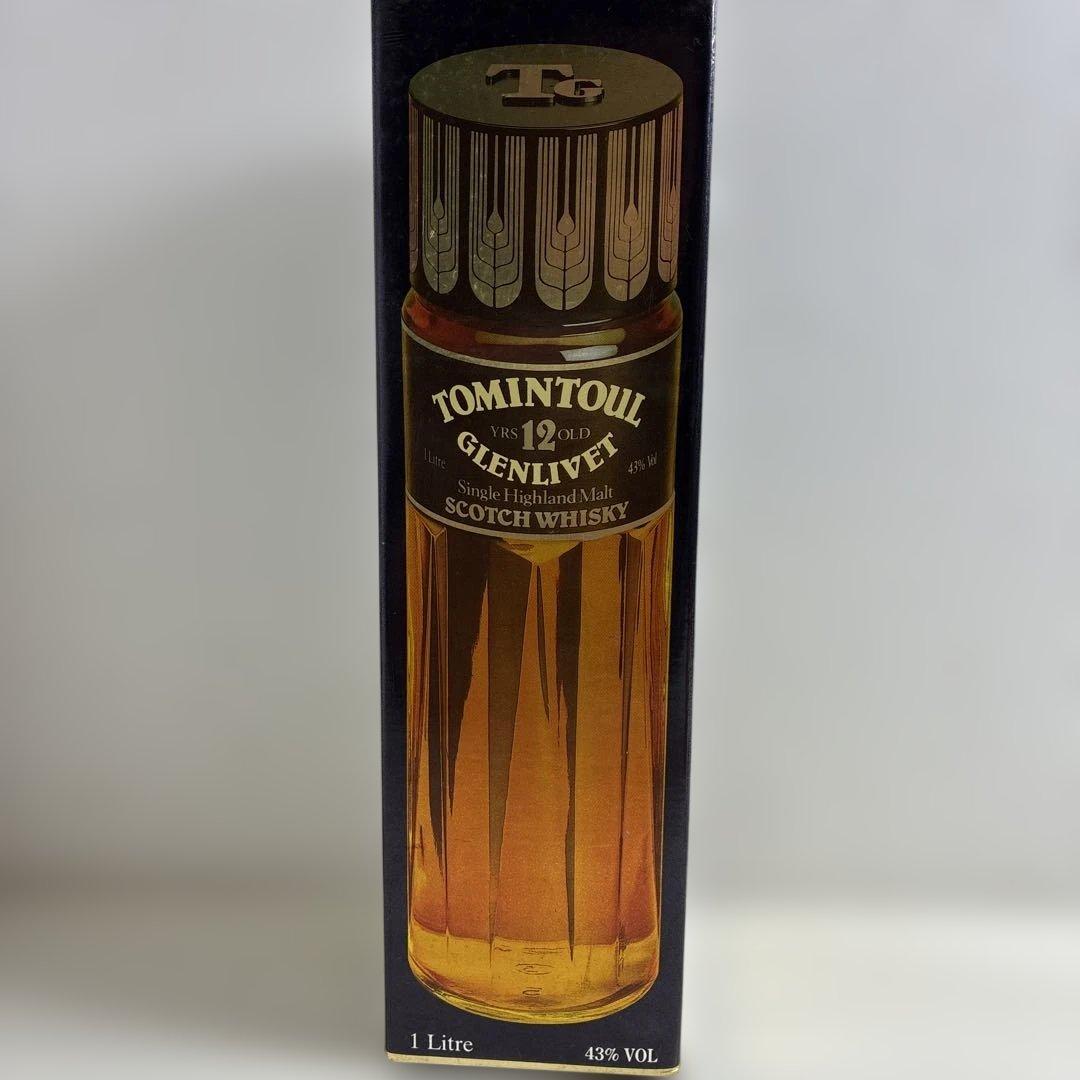 ウイスキー TOMINTOUL 12 Years Old 1L 43%