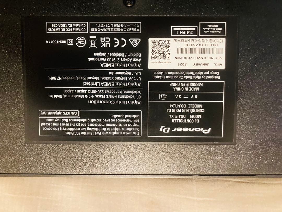 【Pioneer DJ DDJ-FLX4】　美品