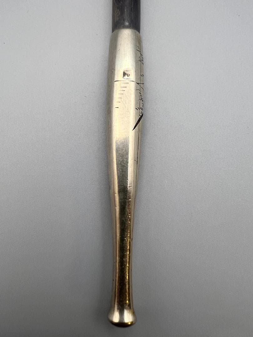 【海】純銀煙管　村田　風景図　キセル　銀細工　アンティーク　重量約27.8g