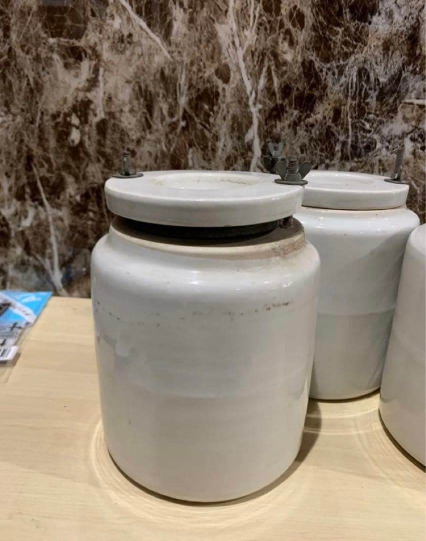 陶芸　ポットミル　ミルポット　3点まとめ　陶芸用品