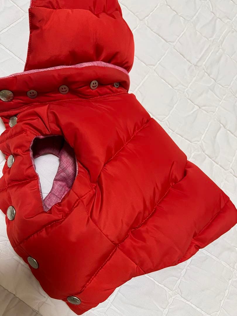 アトリエgg 犬服 ダウンジャケット赤