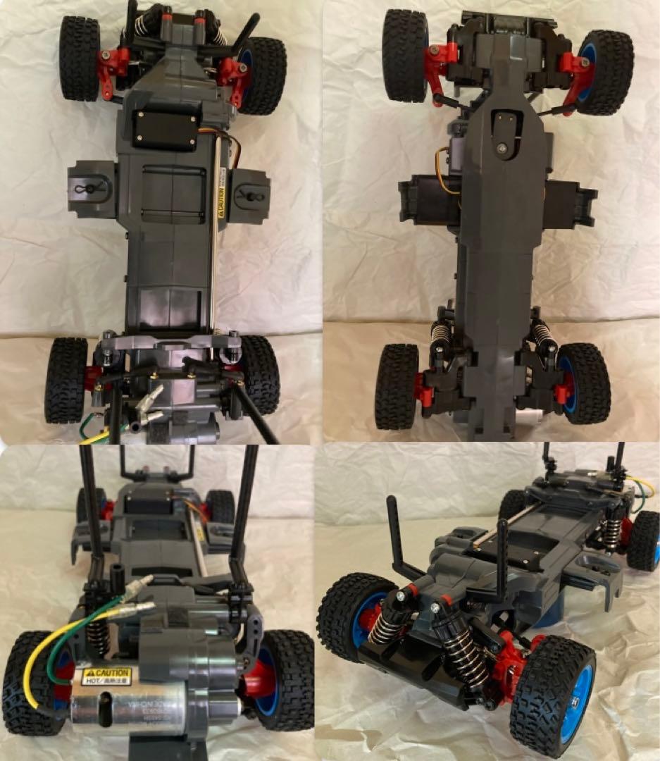 【完成品】メカなしサーボ付タミヤMF-01Xフォードエスコートラリー