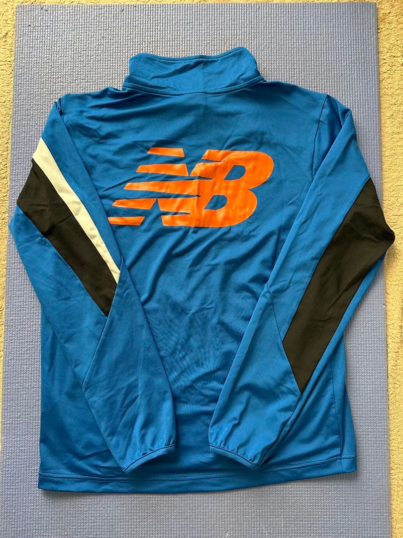 拓殖大学サッカー部　New Balance ジャージセット 青黒