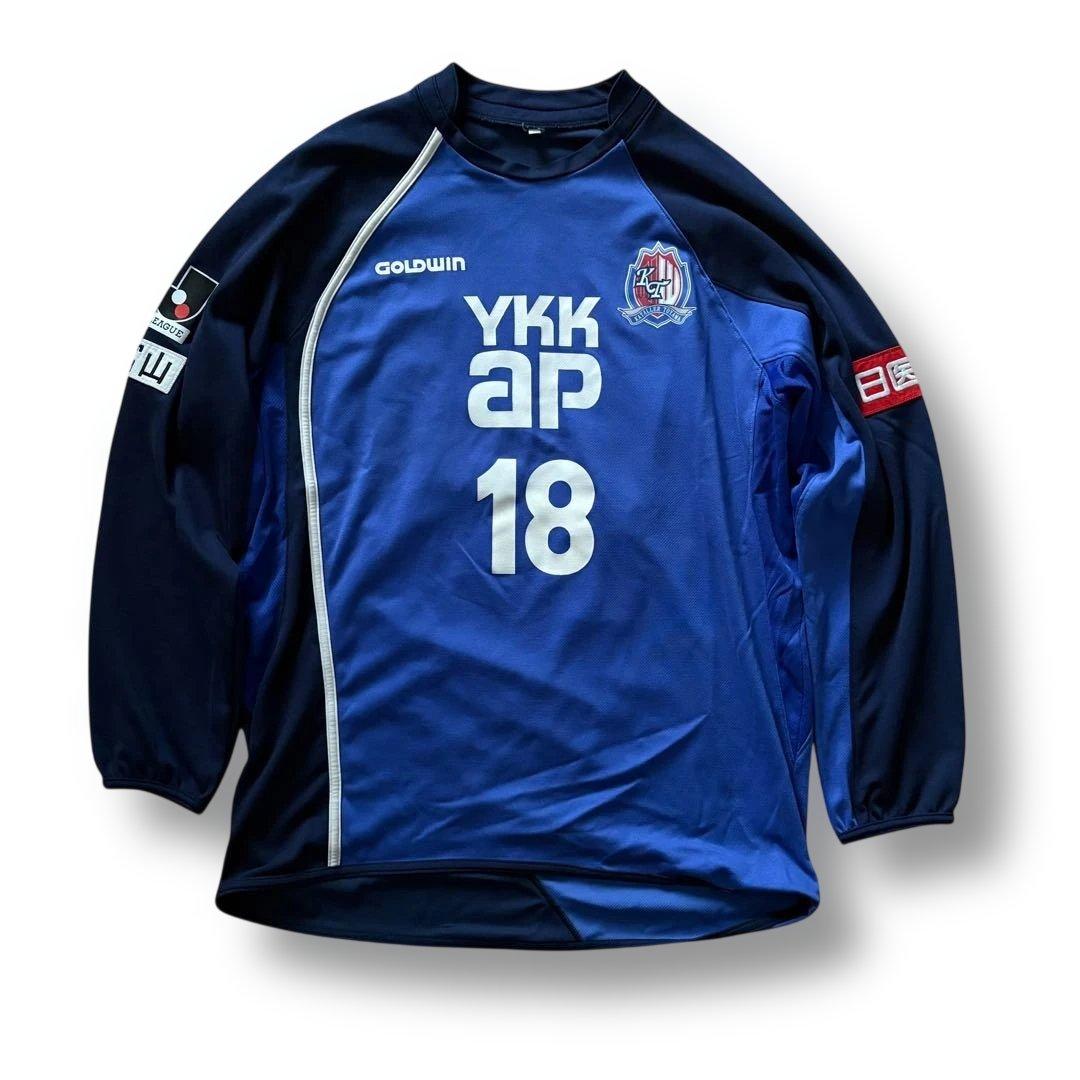 非売品 カターレ富山 選手着用 長袖ユニフォーム