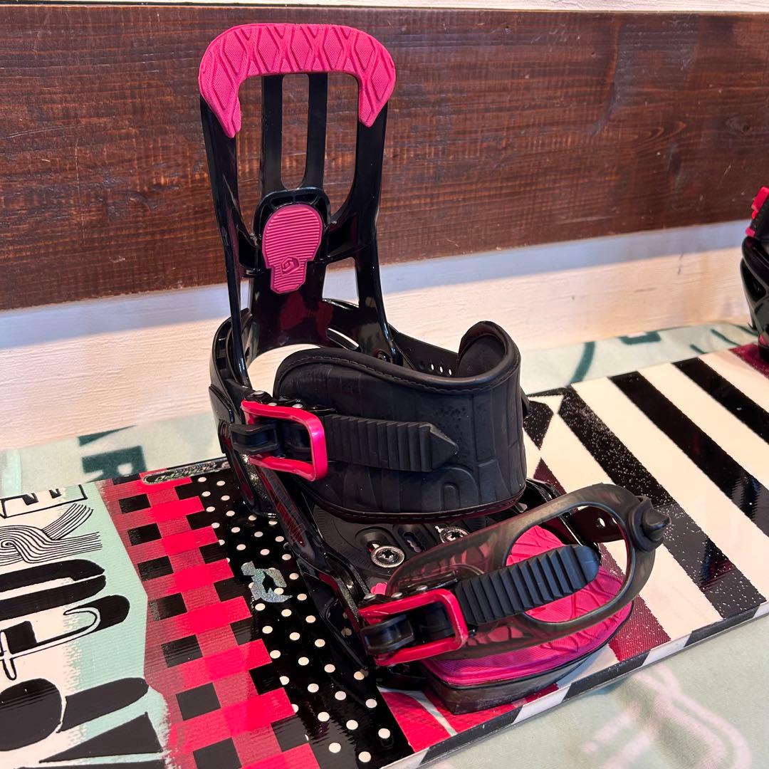 ☆美品☆ RIDE RAPTURE 143cm ビンディング　サロモン　Sサイズ