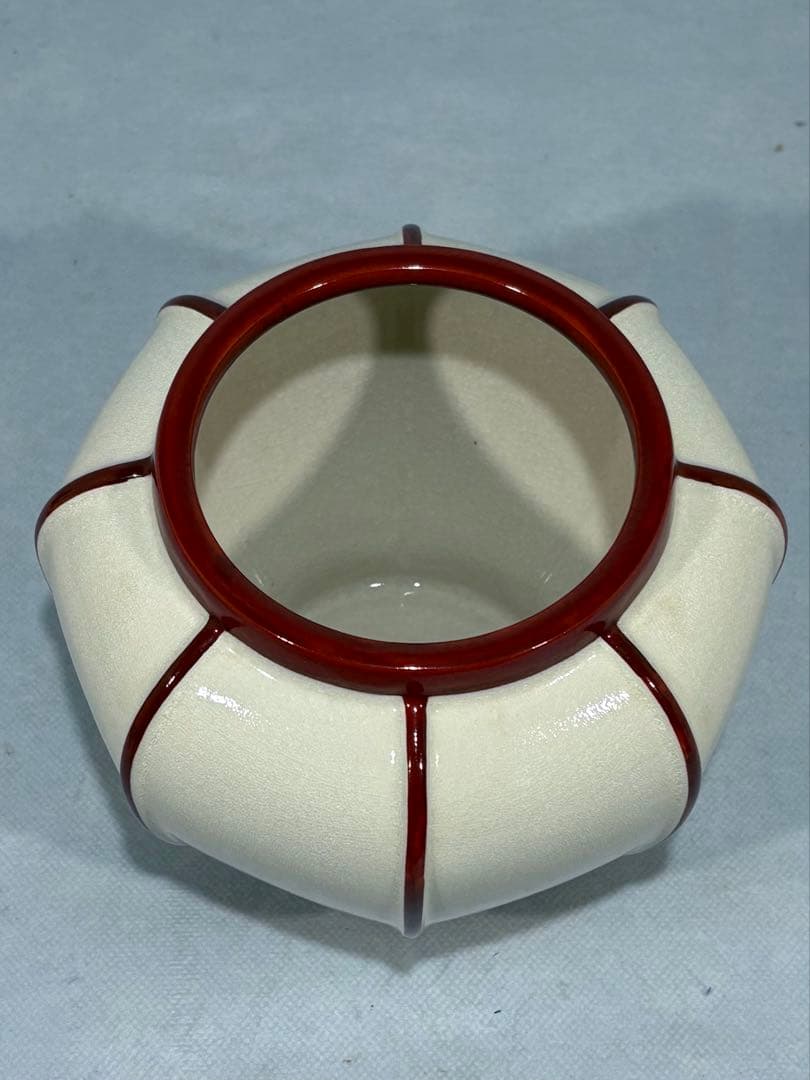 西尾瑞豊造　ぼんぼり水指　美品　共箱　茶道具　送料込