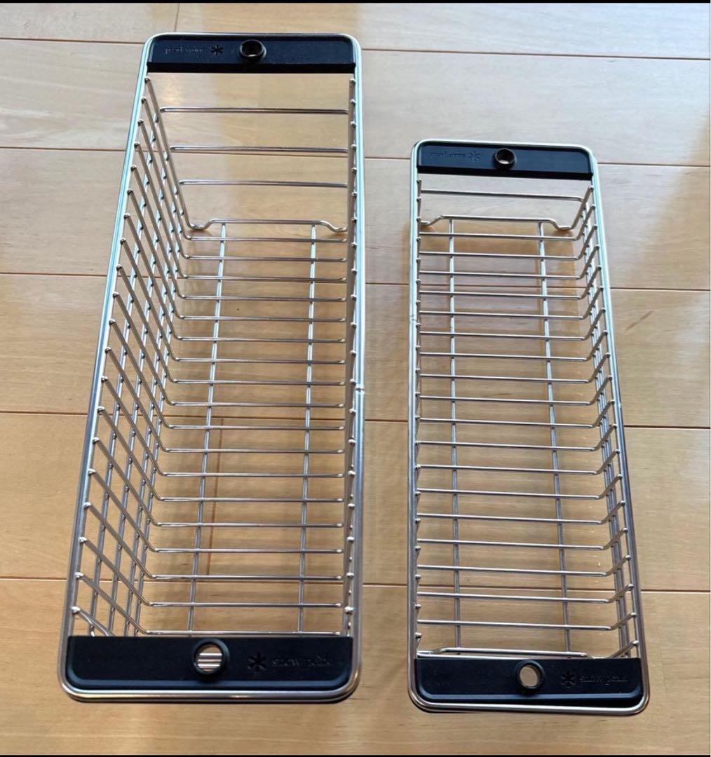 スノーピーク メッシュトレー ハーフユニット 浅型&深型フレーム&クランプTTA