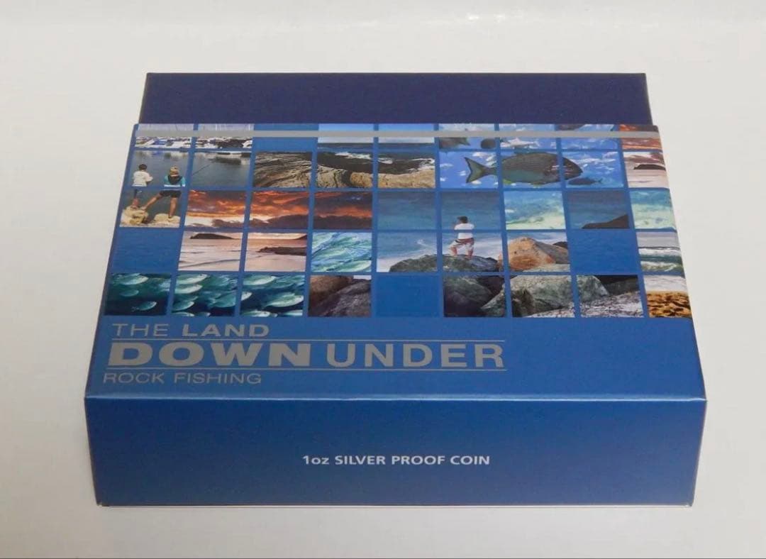 2014 オーストラリア ランドダウンアンダー 岩釣り 1オンス銀貨