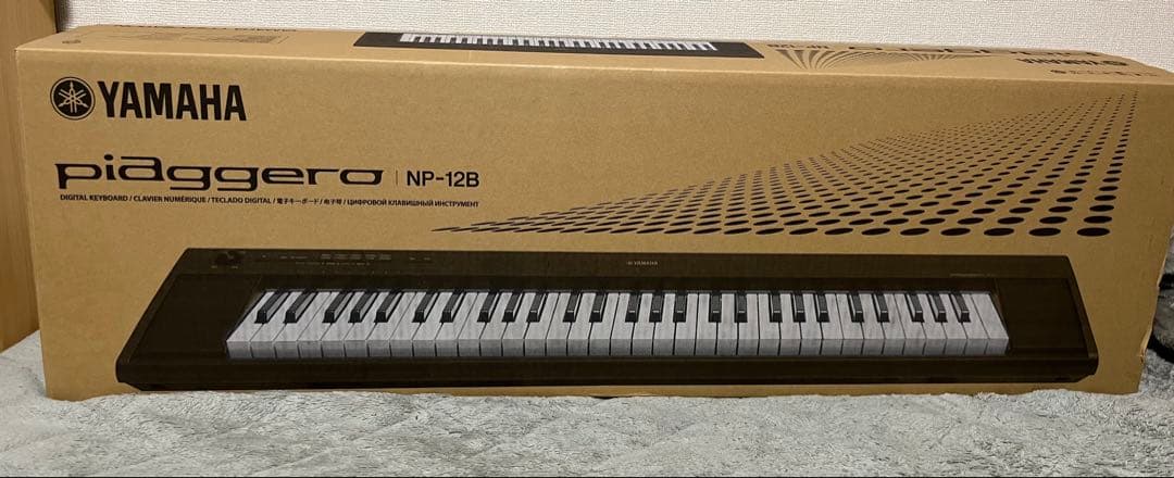 Yamaha Piaggero NP-12B 61鍵 デジタルピアノ