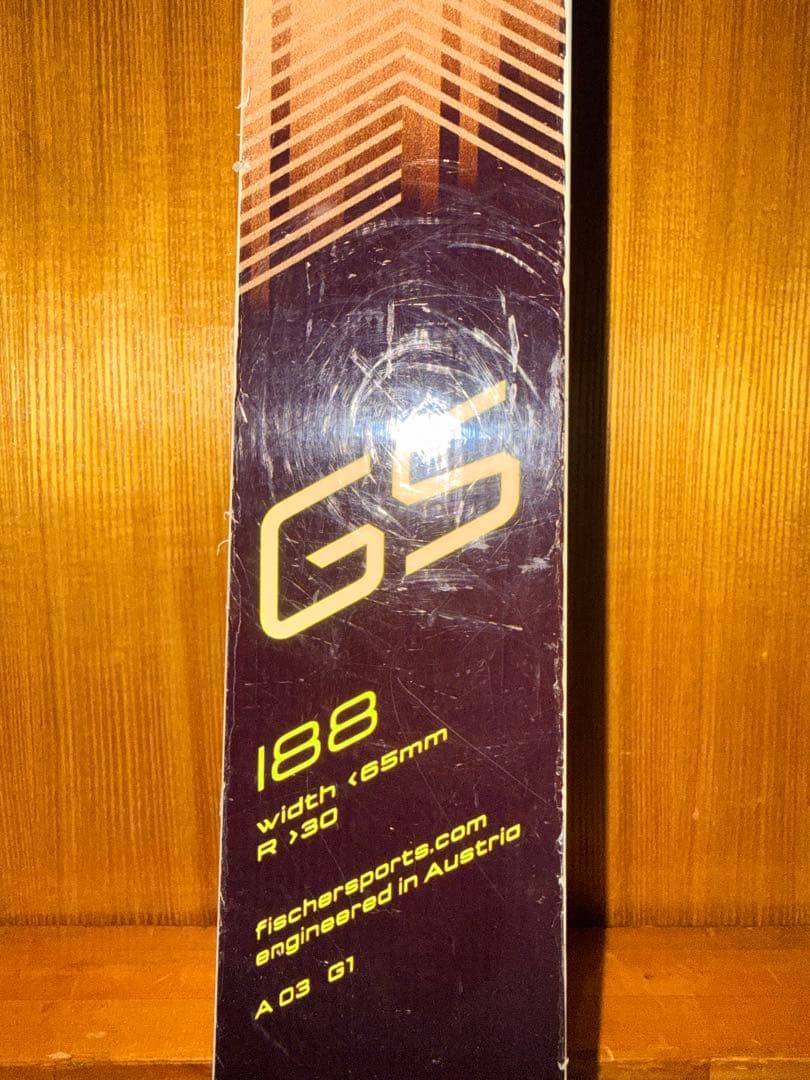 フィッシャー　スキー板　GS 188 FISCHER レーシング