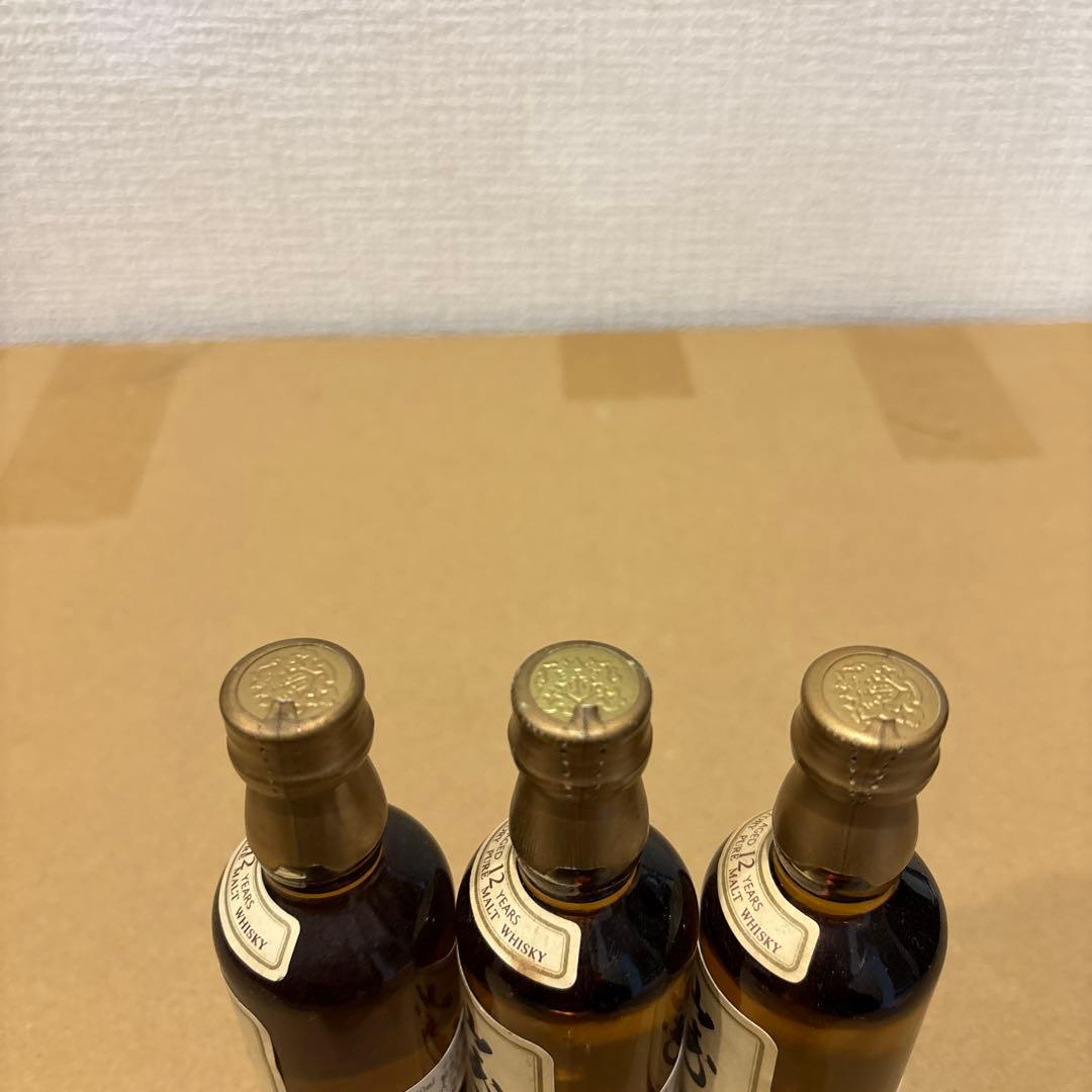 サントリーウイスキー山崎12年　向獅子　50ml ミニボトル　3点セット　未開封