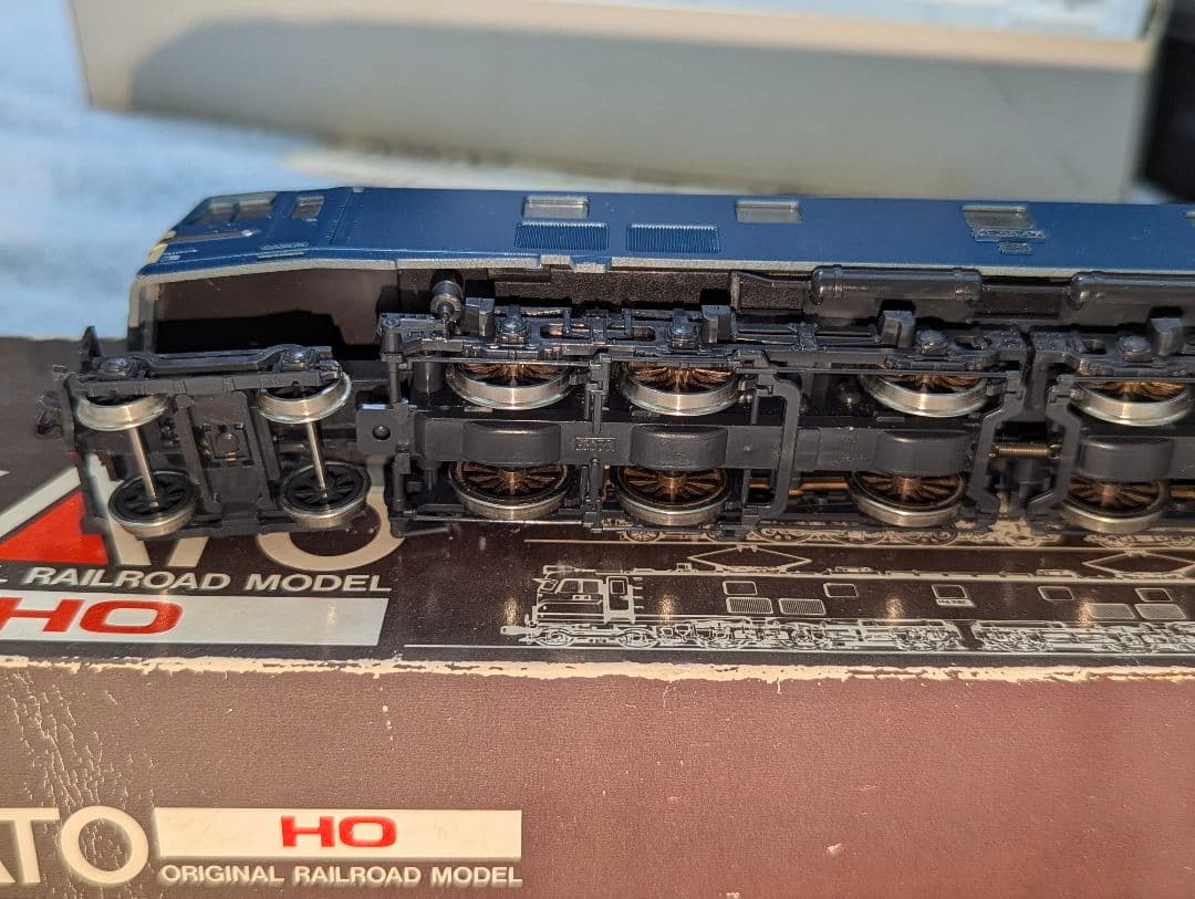 KATO　EF58　(大窓・ブルー) 【1-301】　HOゲージ