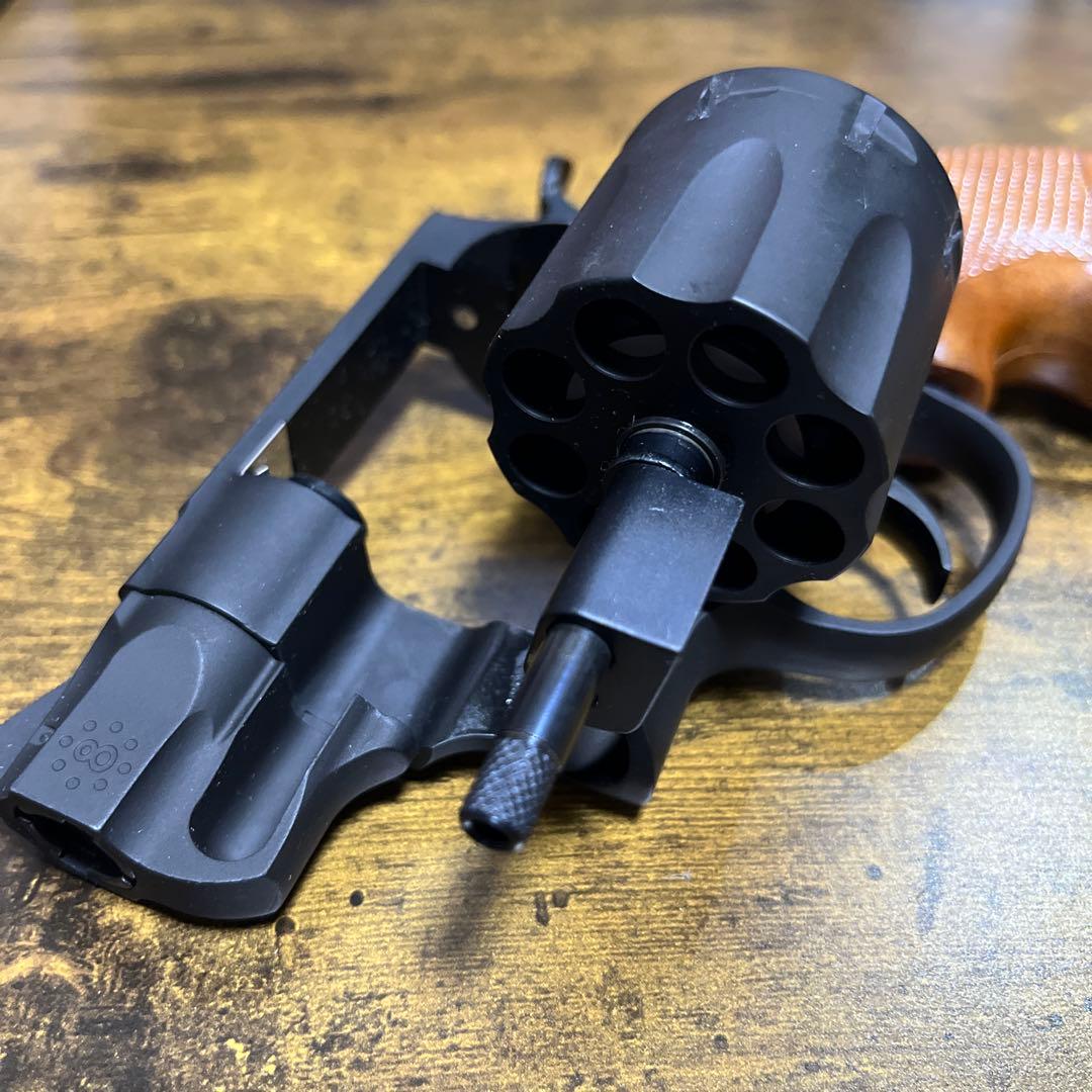 S&W M327 R8 HW モデルガン　タナカ パンドラアームズ　木製グリップ