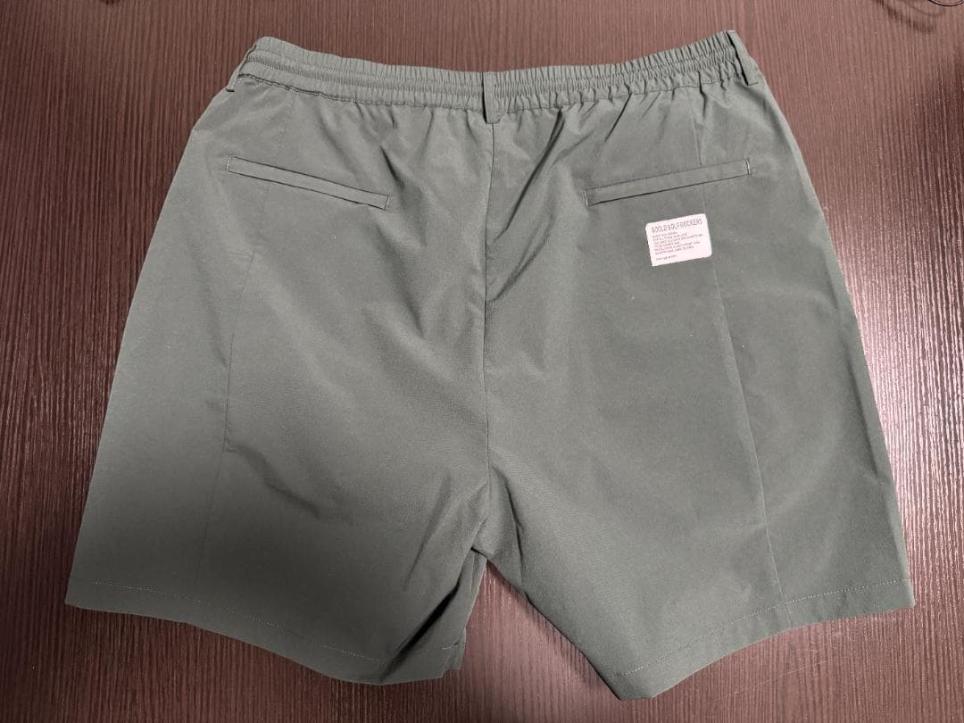 【限定】ゴールドゴルフロッカーズ 上下セットアップ＆ソックス カーキ XL