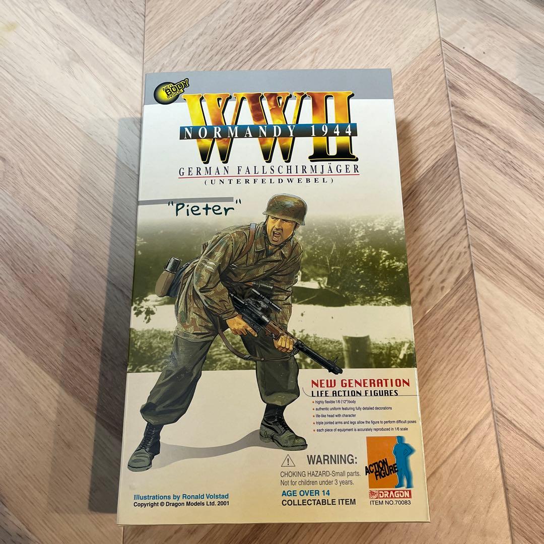 ドラゴンモデルズ 1/6 フィギュア ドイツ軍降下猟兵 ピーター ノルマンディ