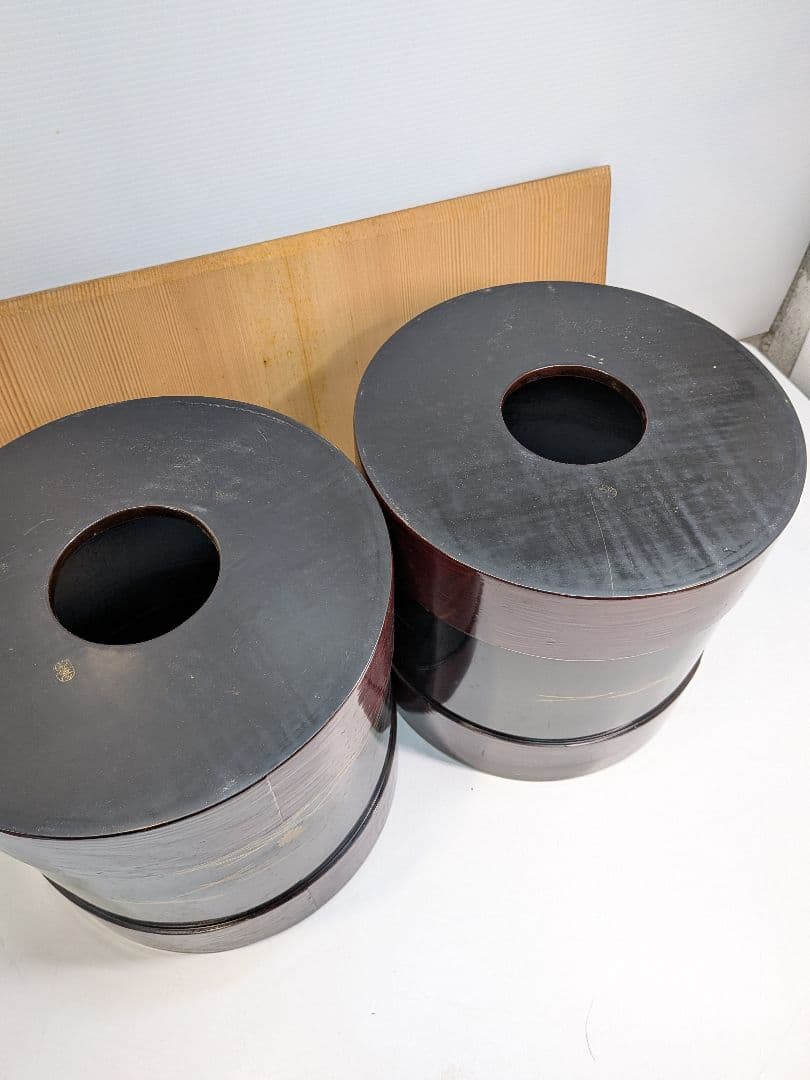 P024 京都 象彦 漆器 手あぶり 火鉢 2点 木箱入 老舗 伝統工芸
