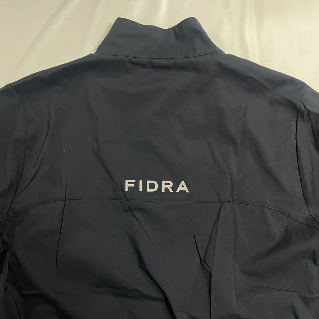 FIDRA ゴルフウェア ストレッチ ブロッキングジャケット L 紺