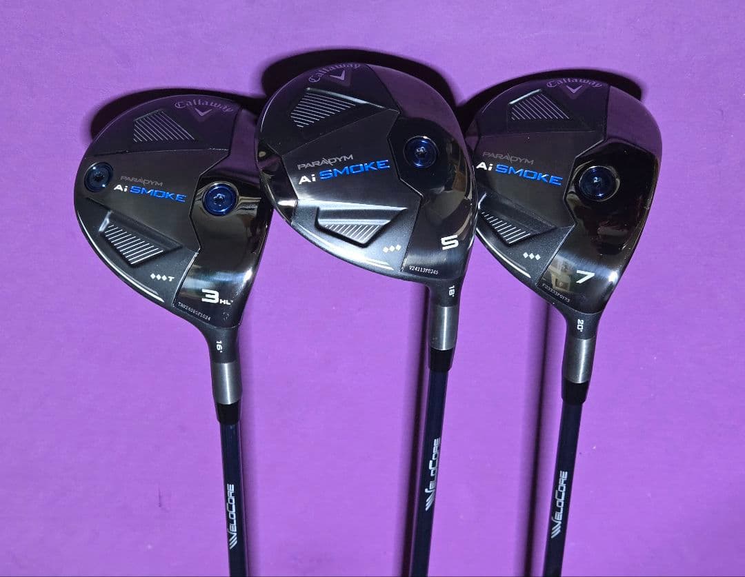 キャロウェイAPEX Ti FUSION Ai SMOKE FW ＋ベゼル