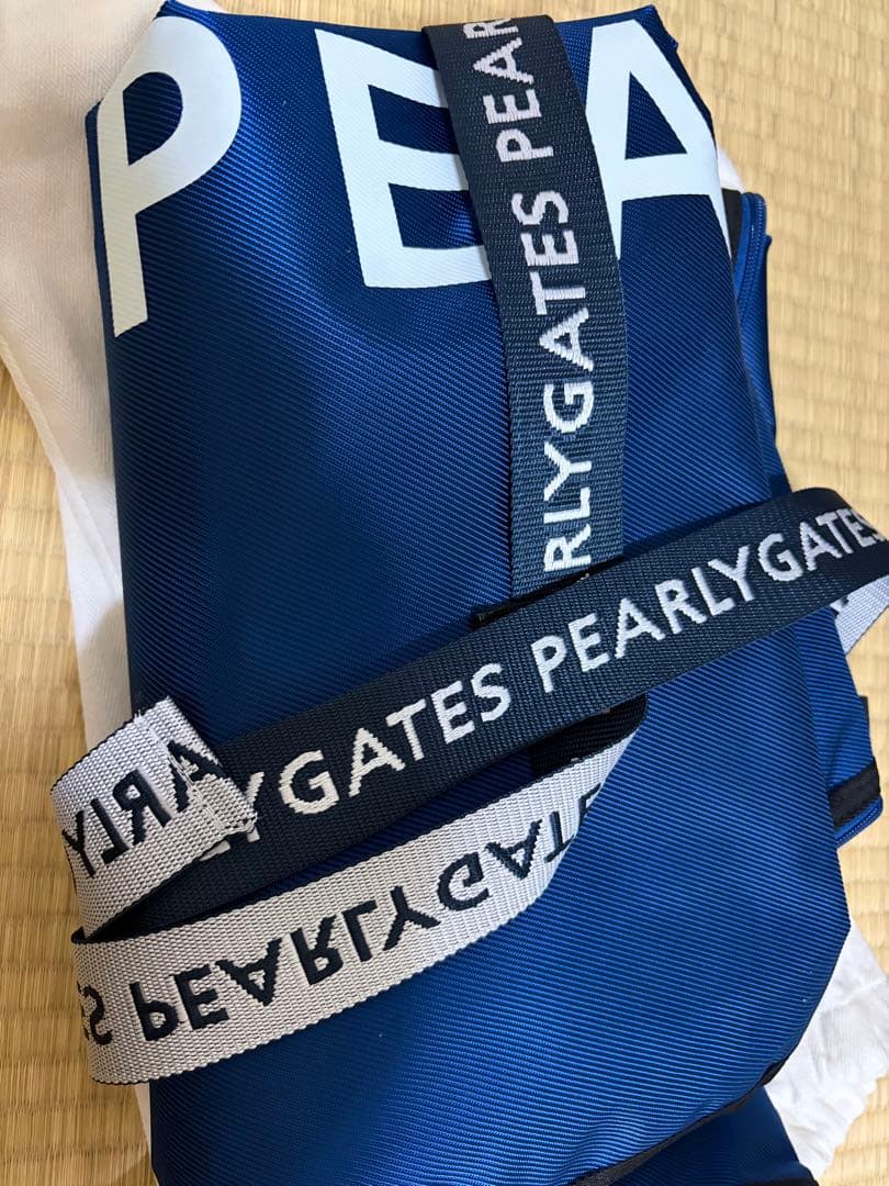 超可愛い。PEARLY GATES ゴルフバッグカバー ブルー非売品新品未使用品