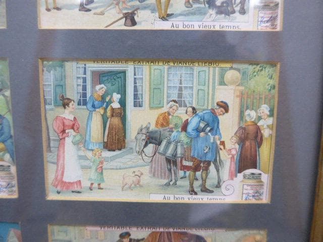 アンティークカード、1910年　亜鉛版刷りのもの