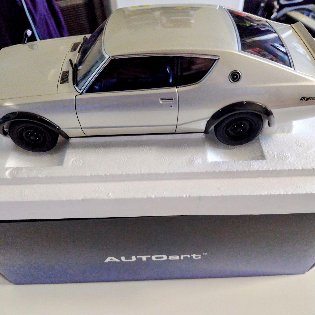 オ一トア一ト　スカイライン2000GT-R(KPGC110)ケンメリ1/18