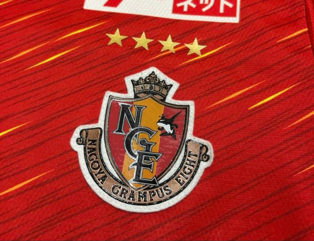 オーセンティックユニフォーム 名古屋グランパス サッカー シャツ ウェア開幕戦