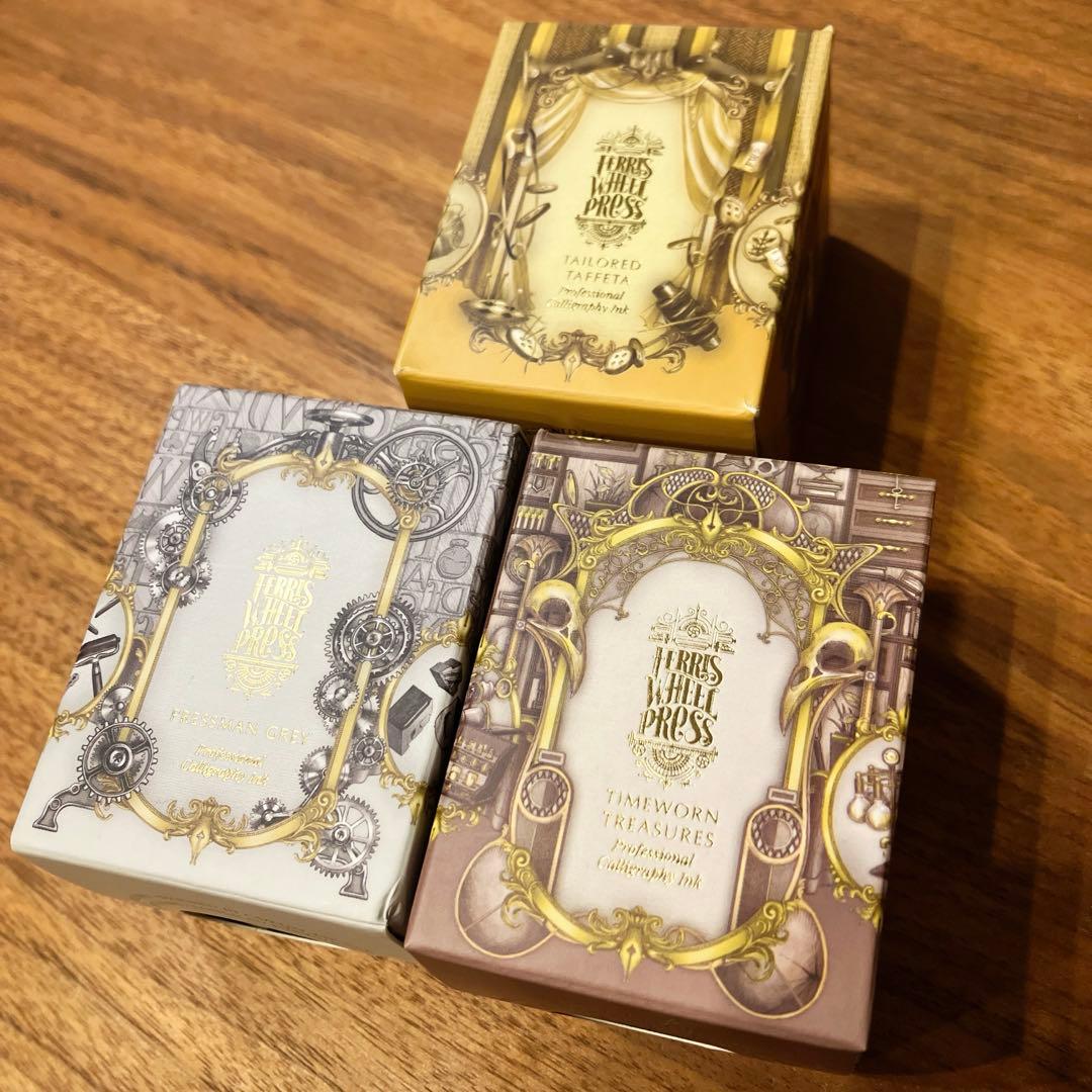 FERRIS WHEEL PRESS インク　3点セット