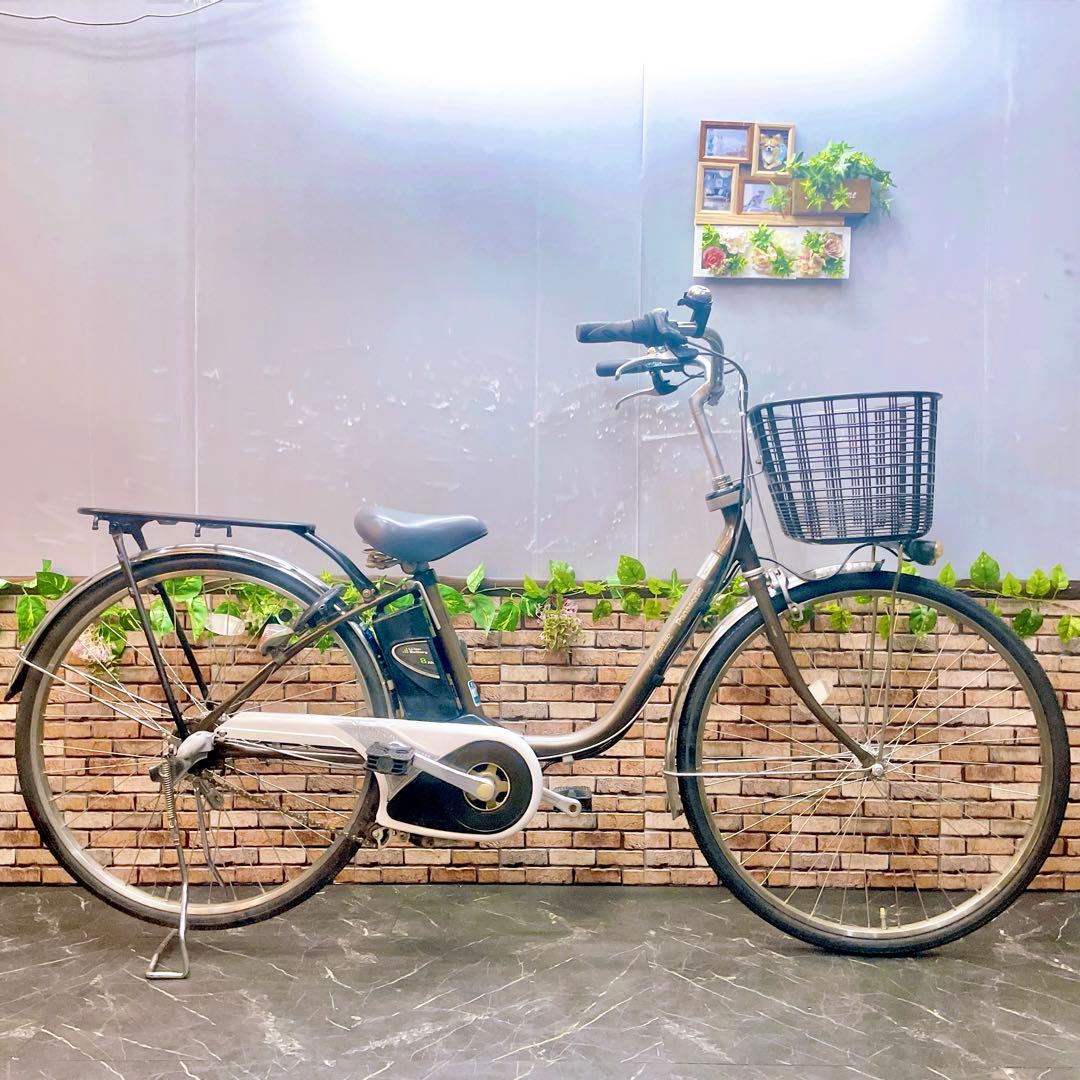 SALE【82】電動自転車 Panasonic DX SD ブラウン