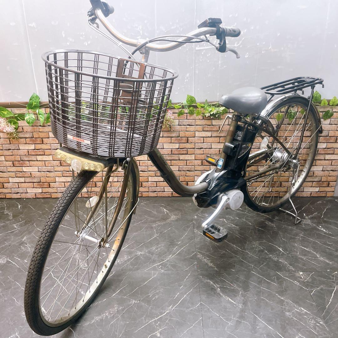 SALE【82】電動自転車 Panasonic DX SD ブラウン