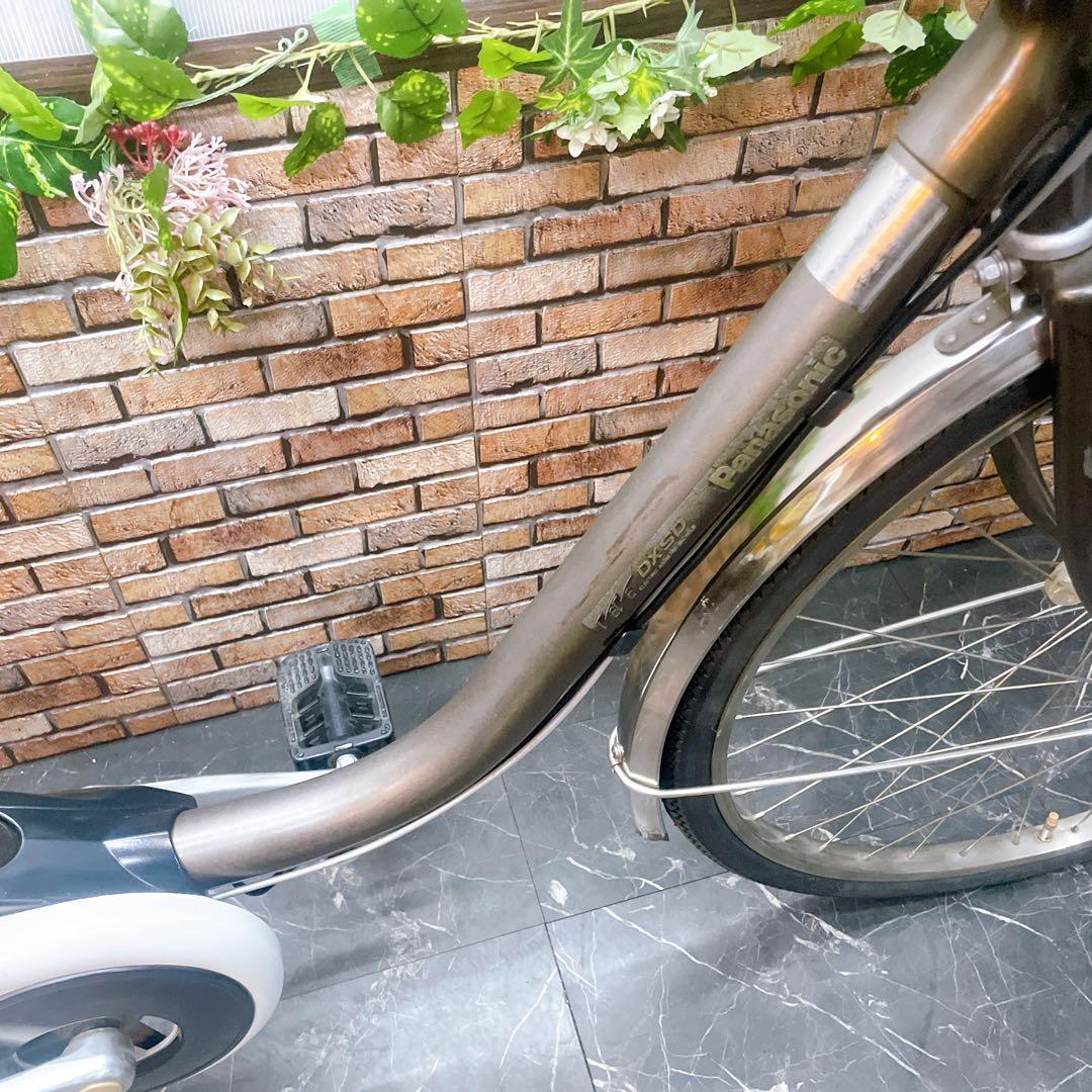 SALE【82】電動自転車 Panasonic DX SD ブラウン