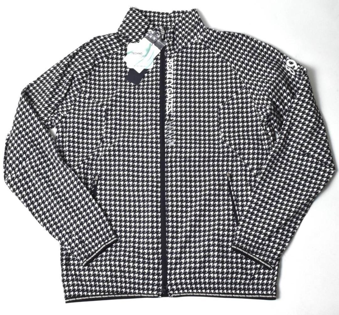 未使用 パーリーゲイツ 千鳥柄 エアシャット 4 ( M ) ブルゾン 軽量