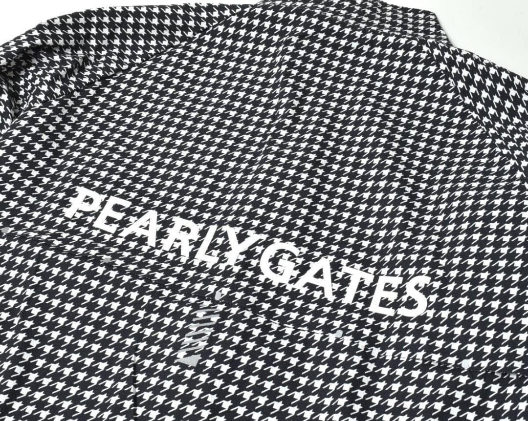 未使用 パーリーゲイツ 千鳥柄 エアシャット 4 ( M ) ブルゾン 軽量