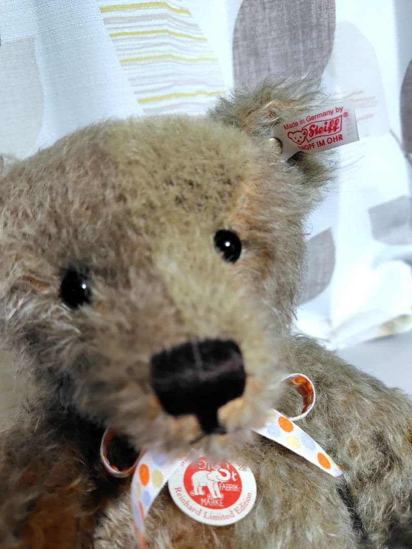 限定　Steiff シュタイフ　パッチワーク　テディベア　レア