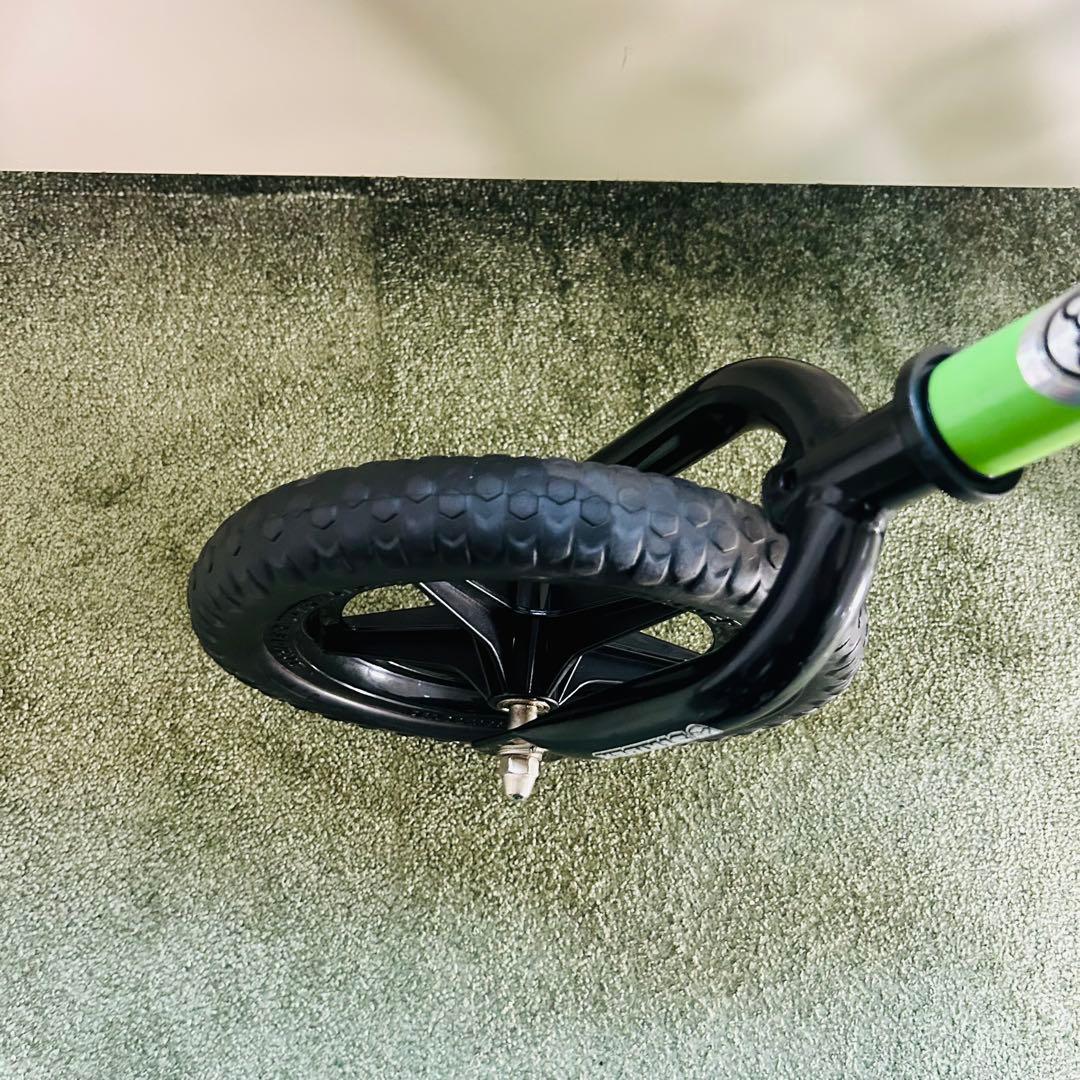 【状態良好】STRIDER スポーツ バランスバイク 12インチ グリーン