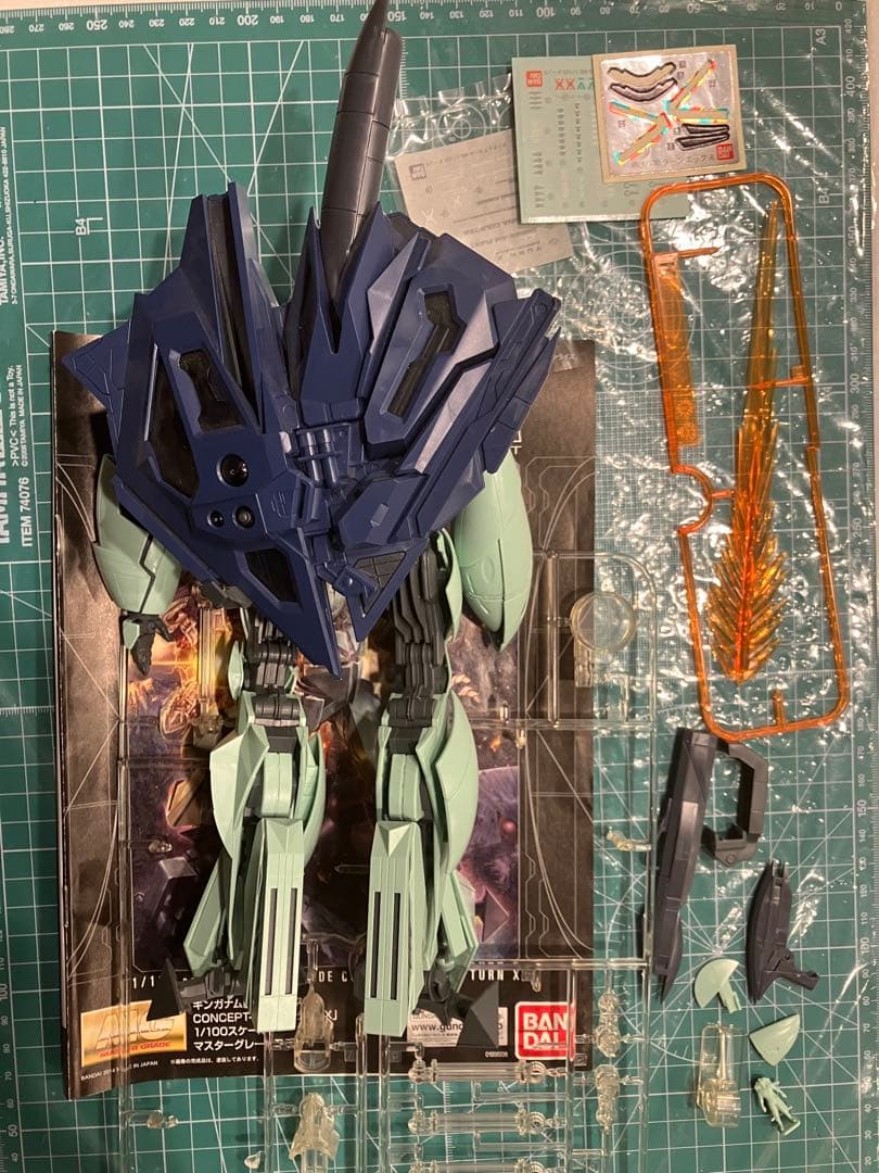 MG 1/100 ターンX ジャンク