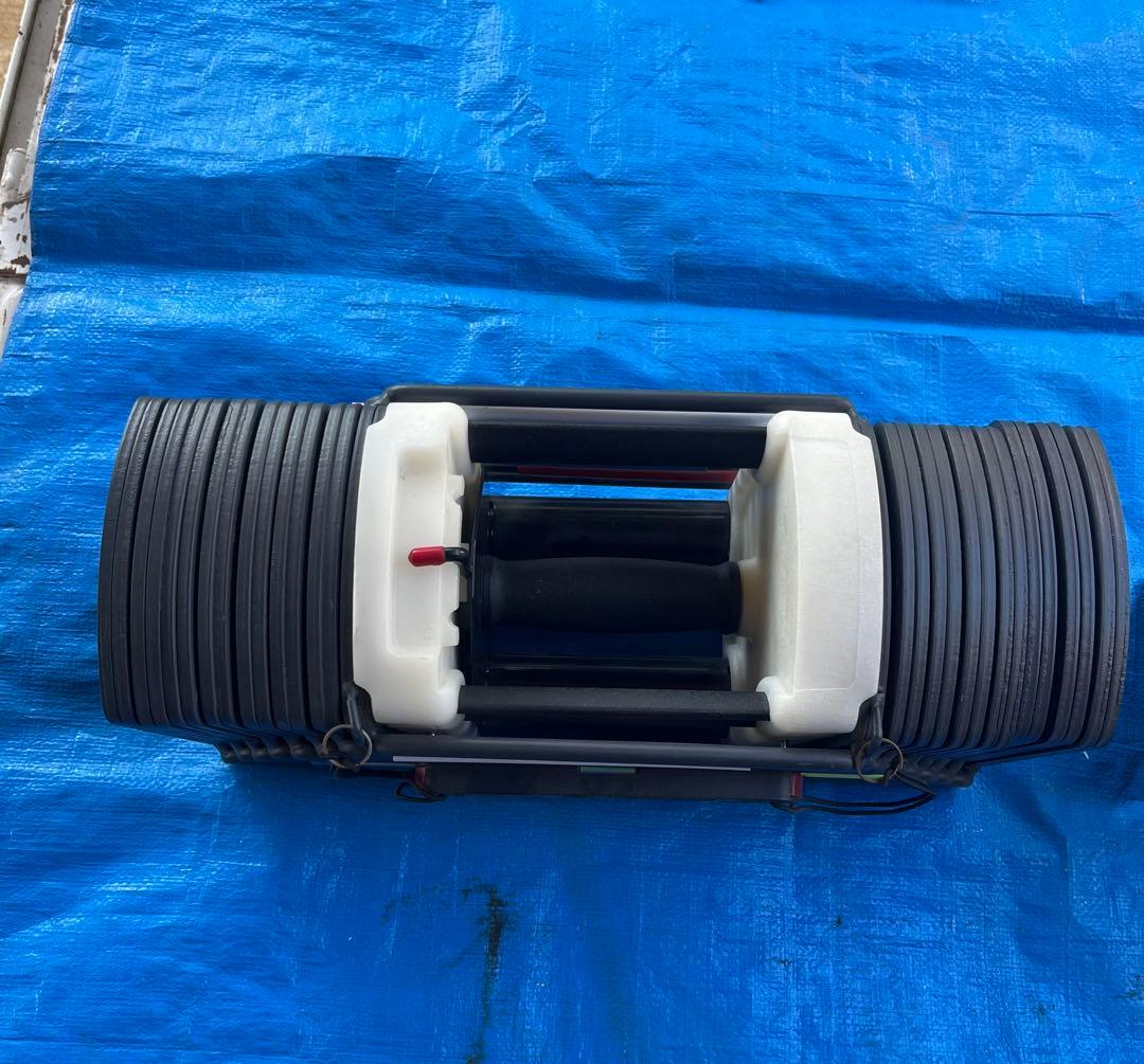 可変式ダンベル　片手最大約40kg×2(引き取り限定)