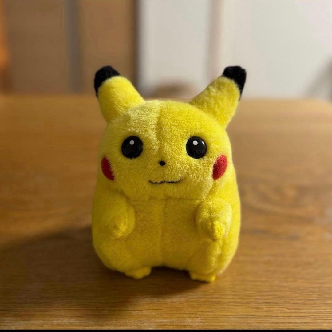 ピカチュウ ぬいぐるみ TOMY 初期 当時物 ポケットモンスター 初代 トミー