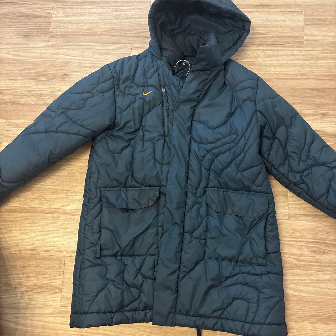 Nike Therma-Fit ベンチコート Lサイズ カーキ 緑 ナイキ