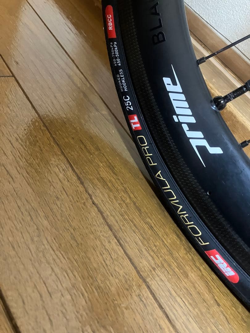 prime カーボンホイール ブラックエディション リムブレーキ チューブレス