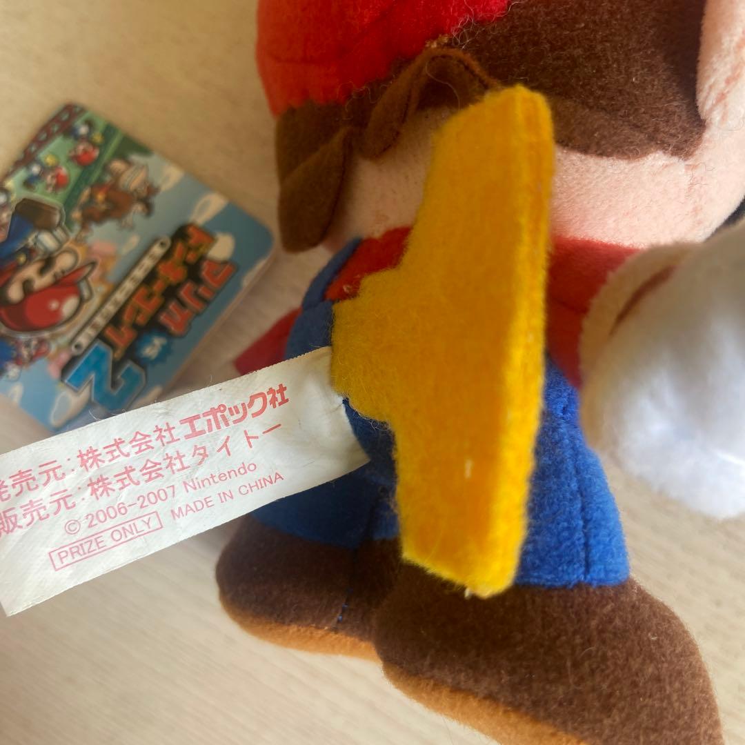 任天堂　スーパーマリオ　エポック社　ドンキーコング　ぬいぐるみ　マスコット　レア