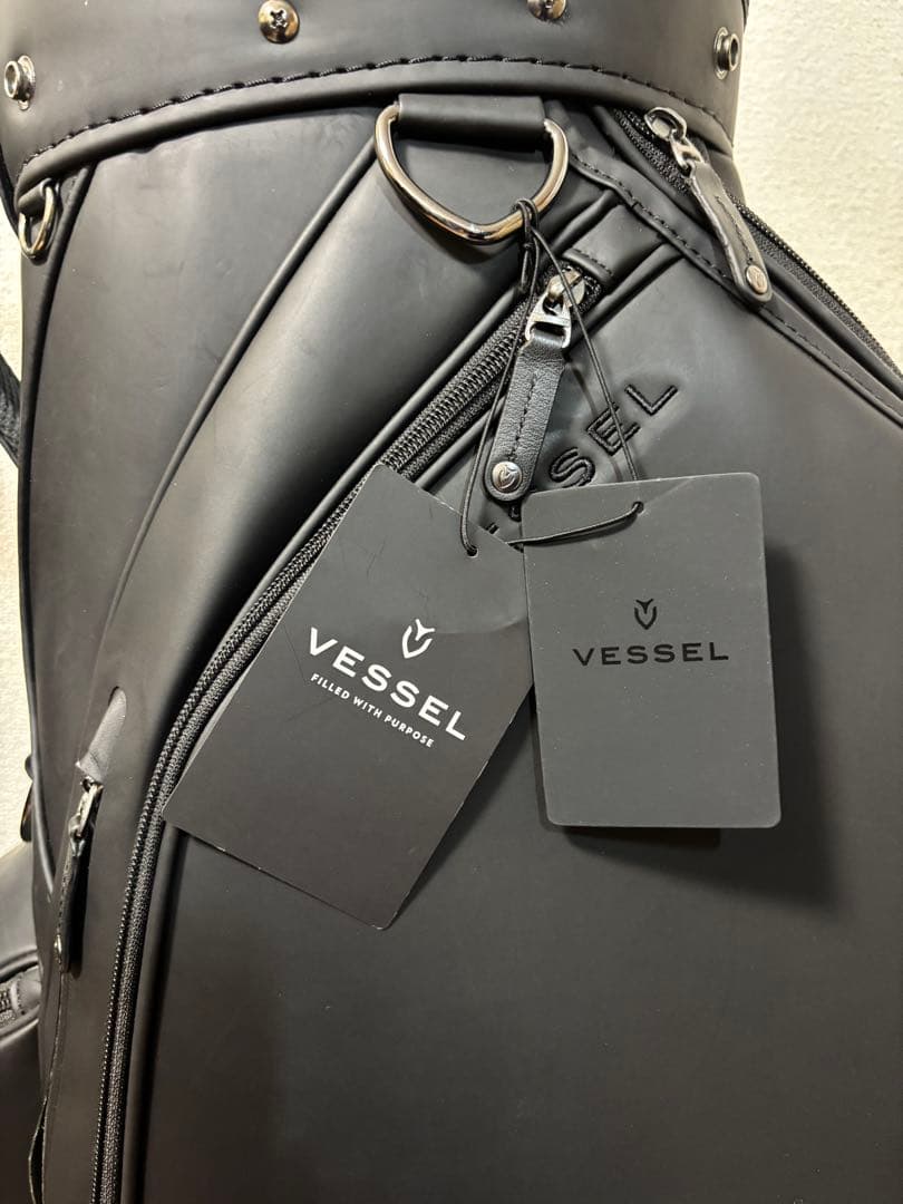 VESSEL(ベゼル)キャディバッグ Lux Cart JP BKブラック 美品