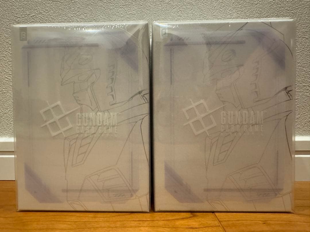 ガンダムカードゲーム リミテッドBOX Ver.β 日本語版 2個 新品未開封